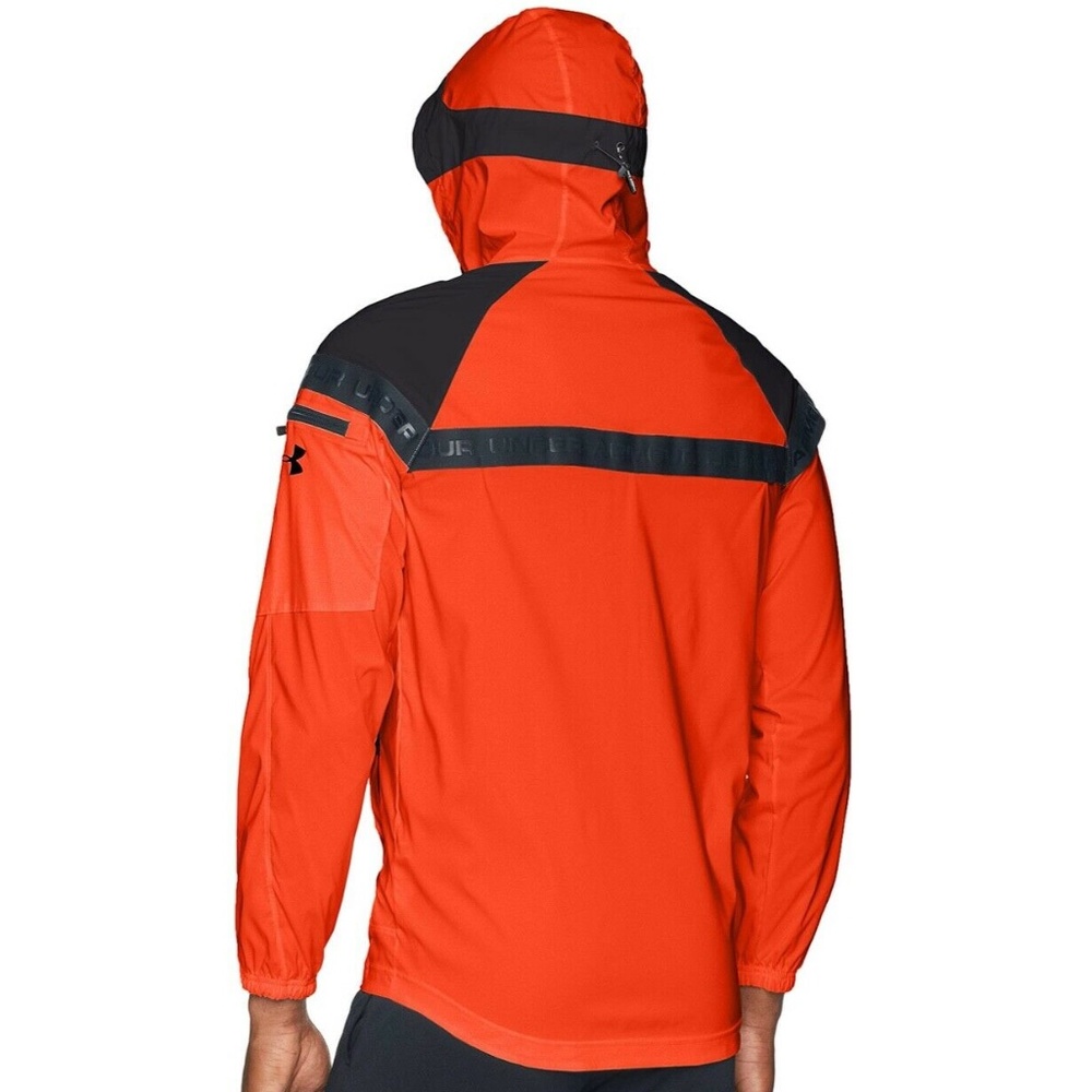 UNDER ARMOUR UA PURSUIT WINDBREAKER JACKET SIZE L - Picture 2 of 7